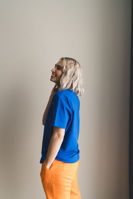 Hanger Tee Blue 