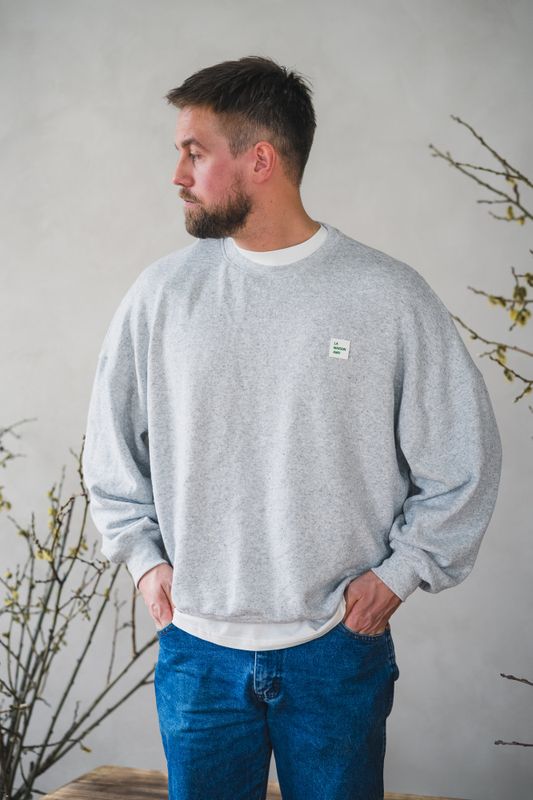 Evona Sweatshirt Light Grey Melange 