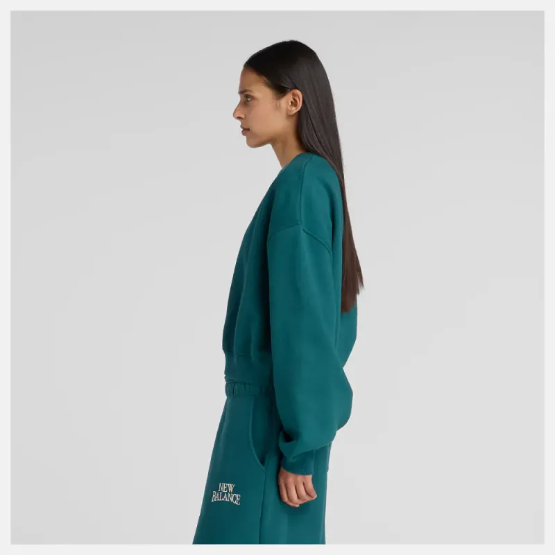 Trackside Fleece Crew Medusa Green 