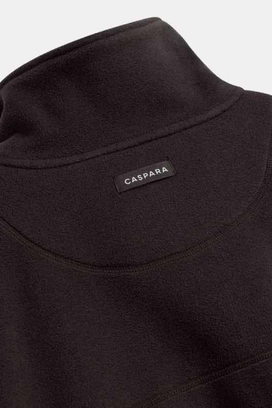 W. Polar Fleece Half-Snap Pullover Cocoa Bean 
