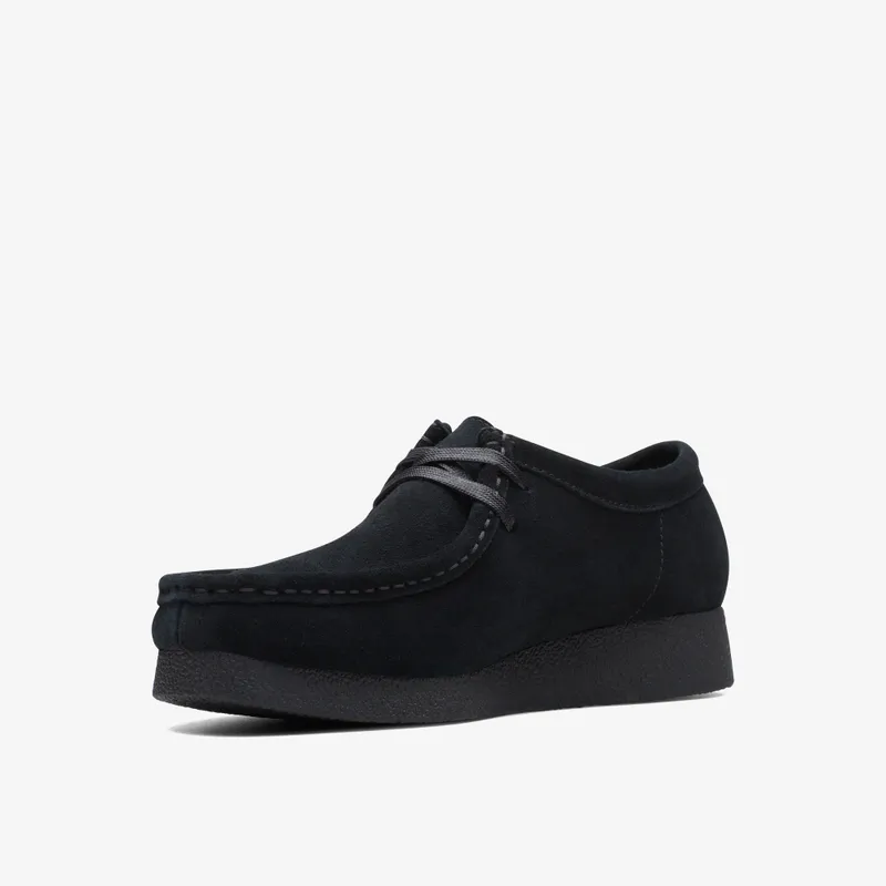 Wallabee Evosh D Black Suede 