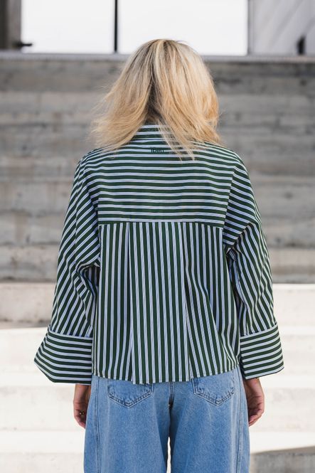 Hovedbilde Atari Shirt Green Stripe 