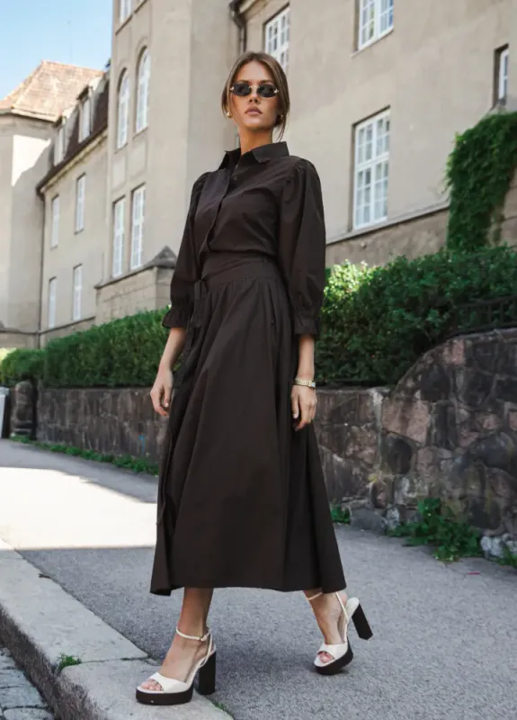 Astrid Skirt Chocolate 