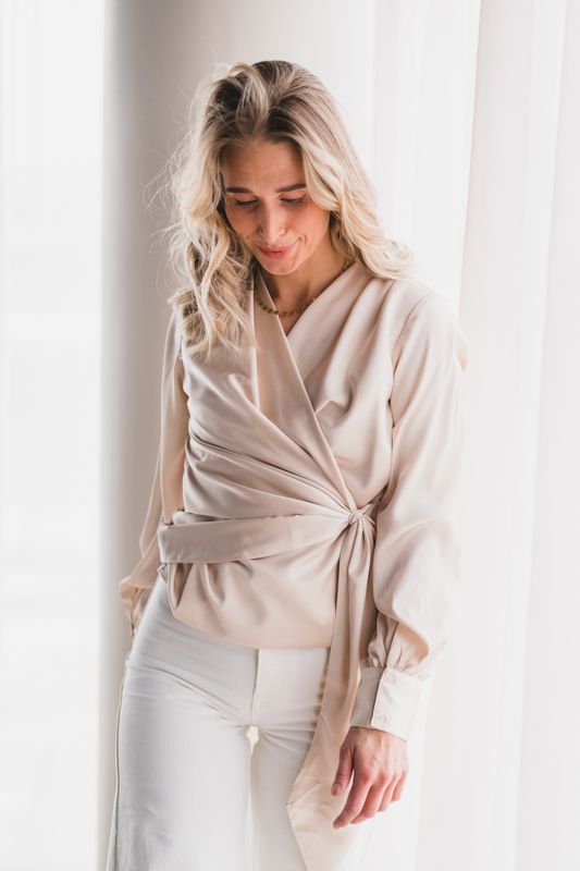 Ines Blouse Ivory 