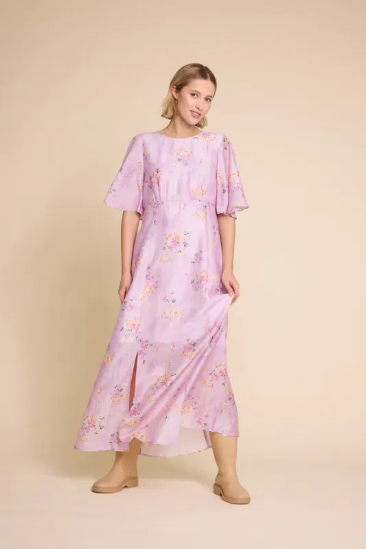 Miller 25 Print Dress Pink 