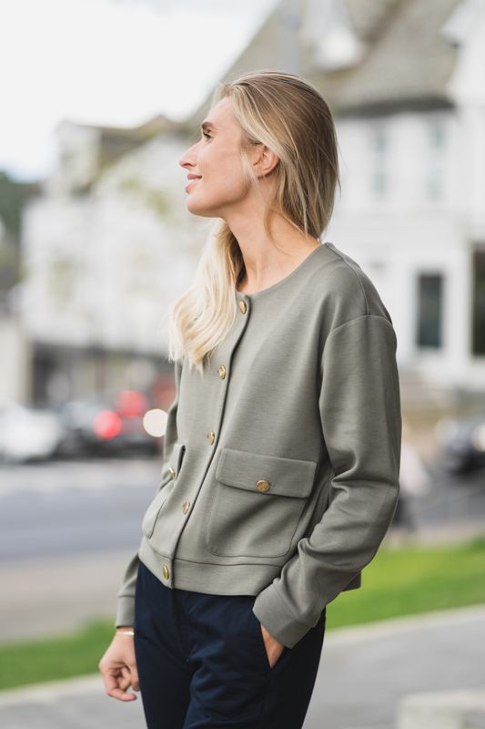 Gida Vincent Jacket Mulled Basil 