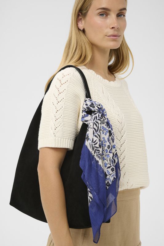 Phi Scarf Blue Bird Print