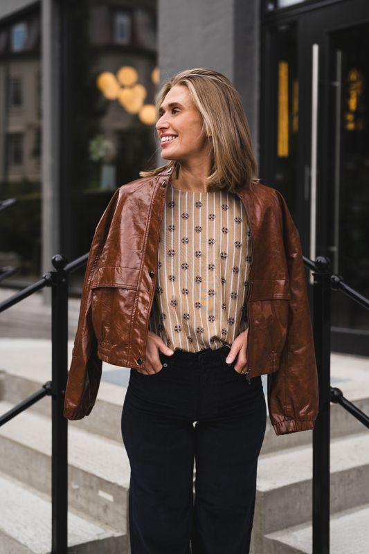Richa Bomber Cognac 