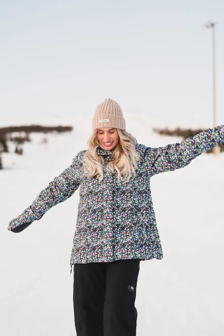 Hovedbilde Snow Puffer Flower Black 