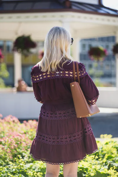 Hovedbilde Honesty Dress Burgundy 