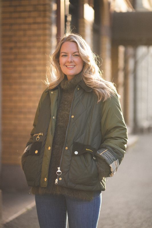 Martha Quilted Jacket Olive 