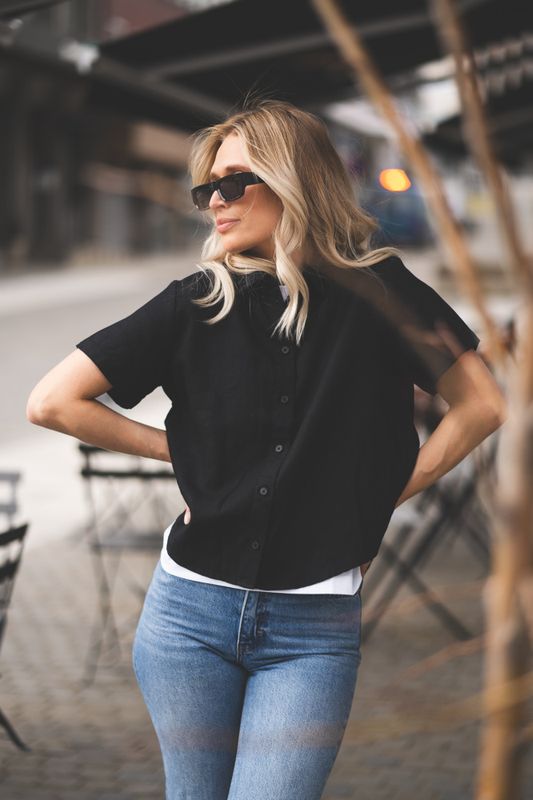 Mina SS Shirt NP 14329 Black 