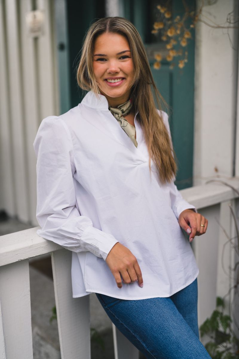 Mie Blouse Optical White 
