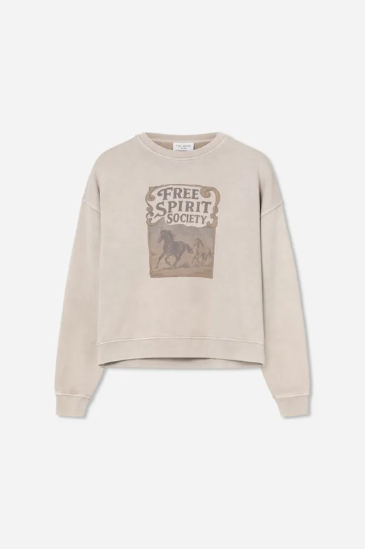 Moira Sweatshirt Greige 