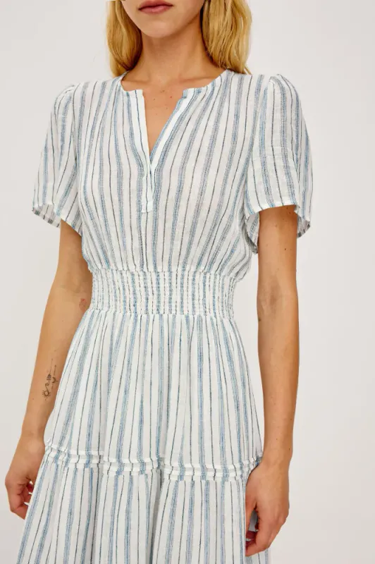 Cannes Dress Windward Stripe