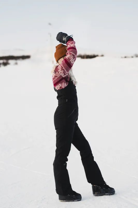 W Tryvann Bib Trousers Dark Grey 
