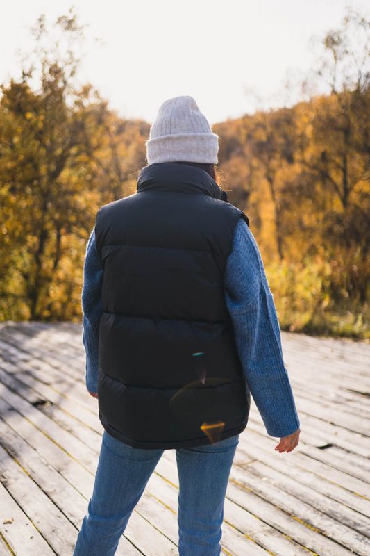 Ail Down Vest Black 