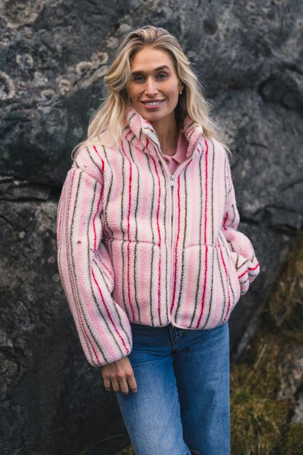 Hovedbilde Rype Fleece Jacket Pink Mix 