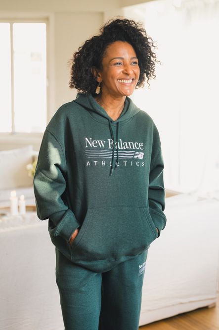 Hovedbilde Trackside Fleece Hoodie Nordic Green Heather 