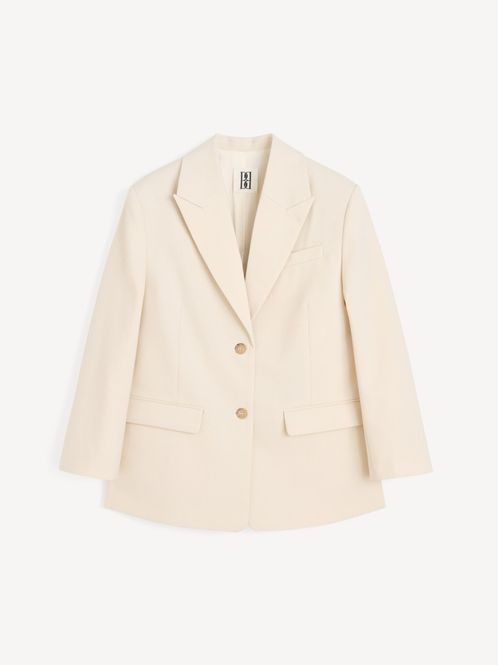 Hovedbilde Adele Single-Breasted Blazer Soft White 