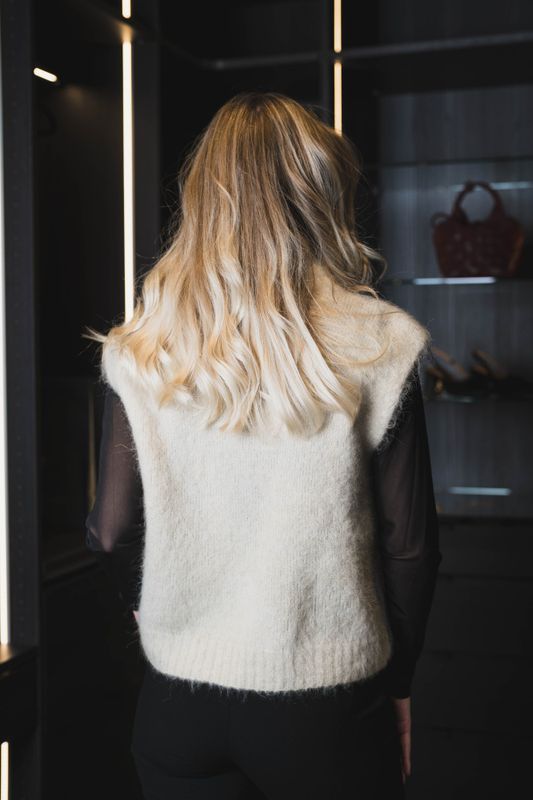 Thira Salmia R Vest Oatmeal 