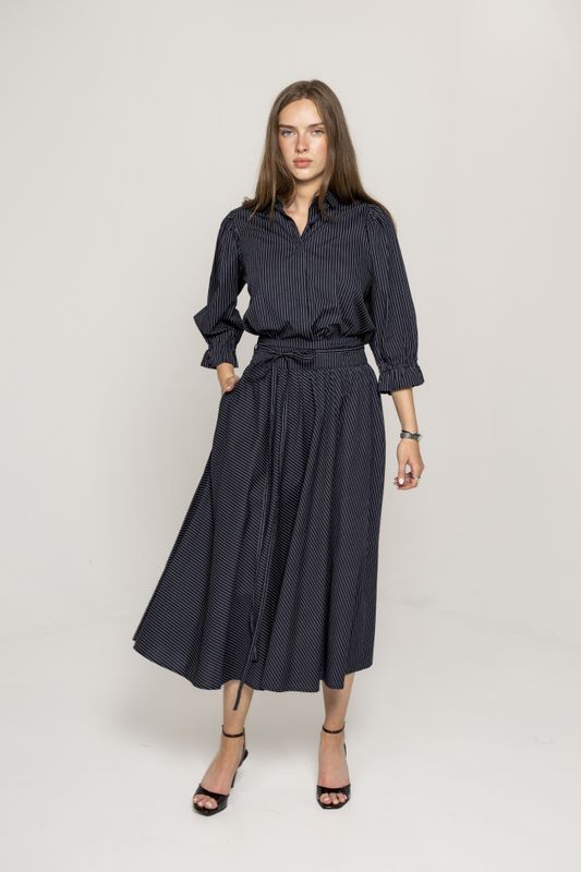 Astrid Skirt Pinstripe