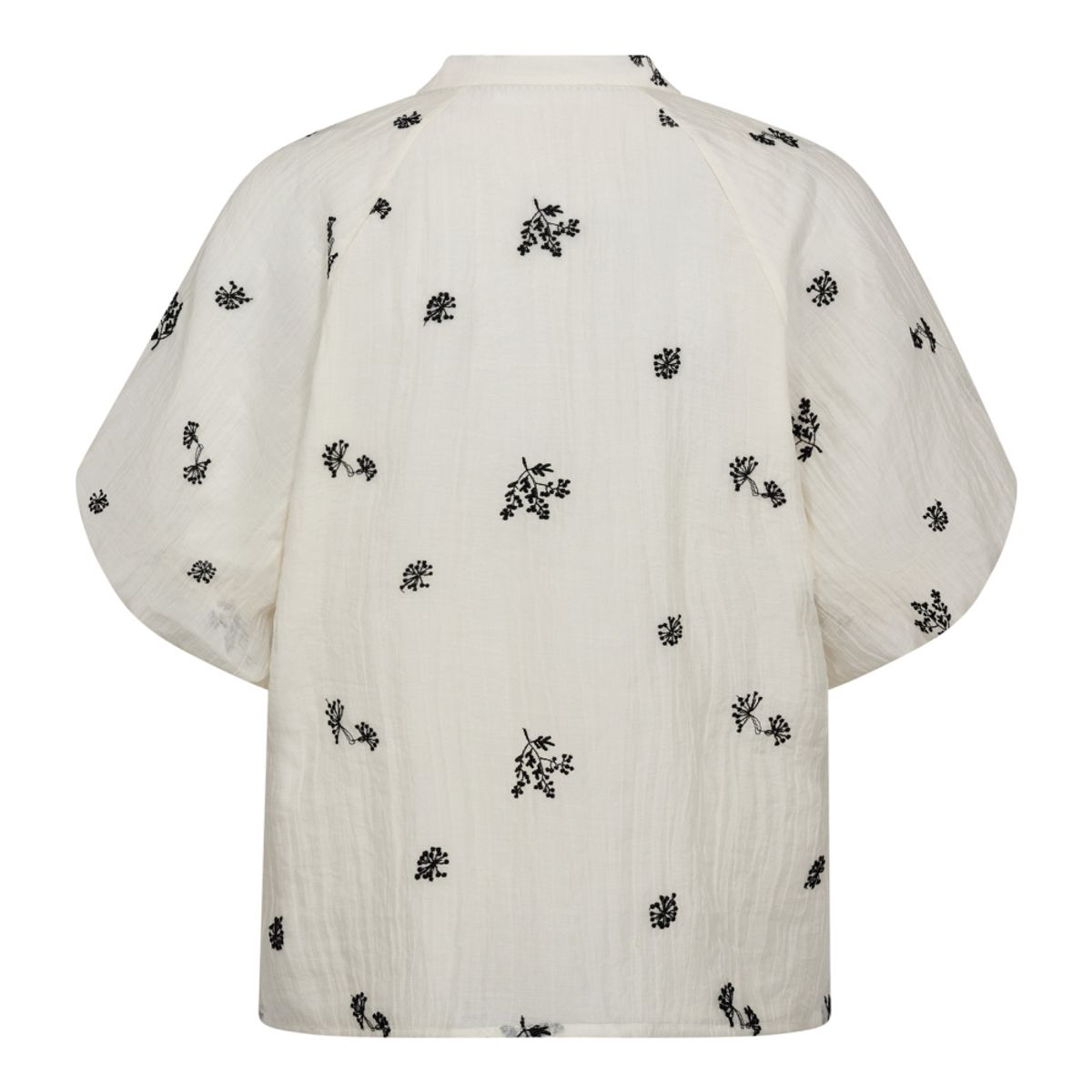 Colleen SS V-Shirt Offwhite 