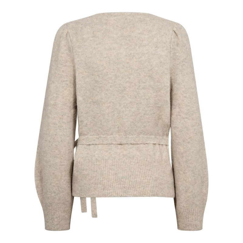 Roger Wrap Cardigan Creme 