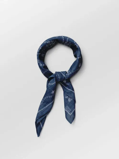 Hovedbilde Anglaisia Cotta Scarf Navy Blue