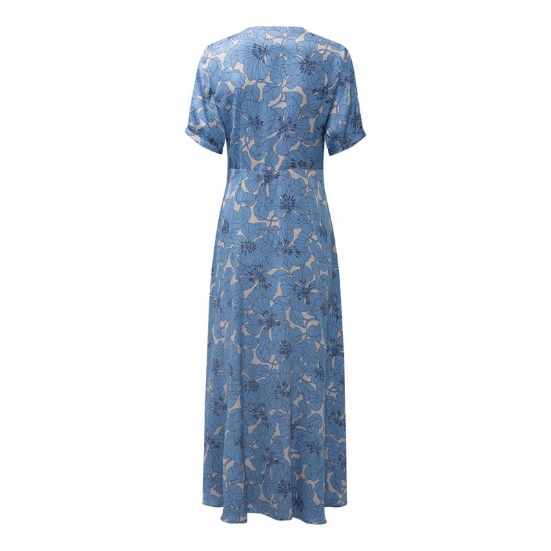Faye Dress Gardenia Sky 