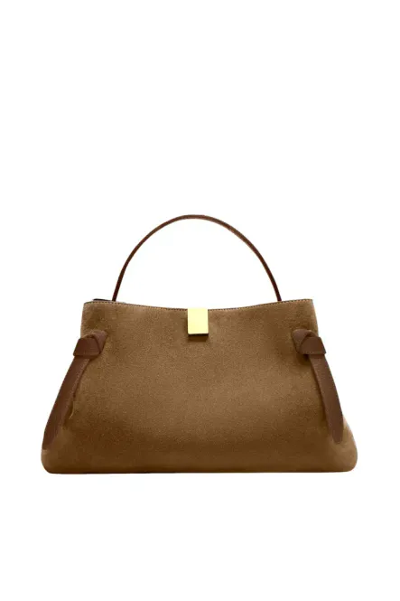 Hovedbilde Gyoza Suede Cognac 