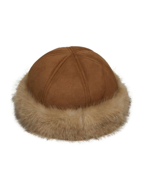 Hovedbilde Nappi Faux Fur Hat Cognac 