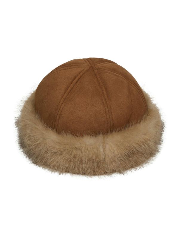 Nappi Faux Fur Hat Cognac 
