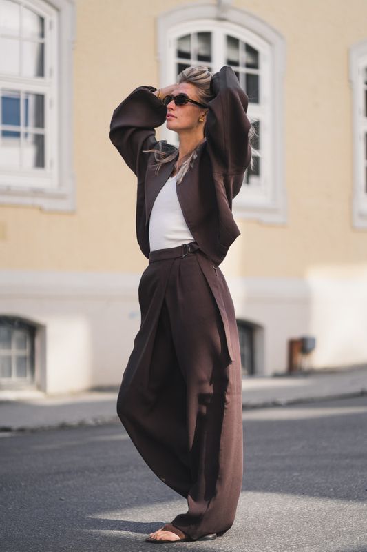 Zein Esteriane Jacket Hot Fudge 