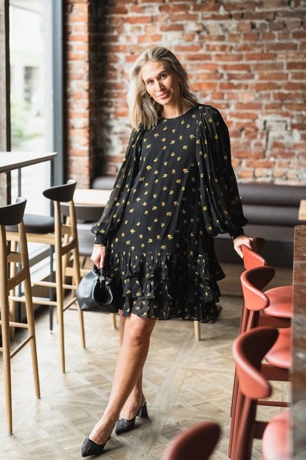 Hovedbilde Georgette Shift Dress Flower Buds 