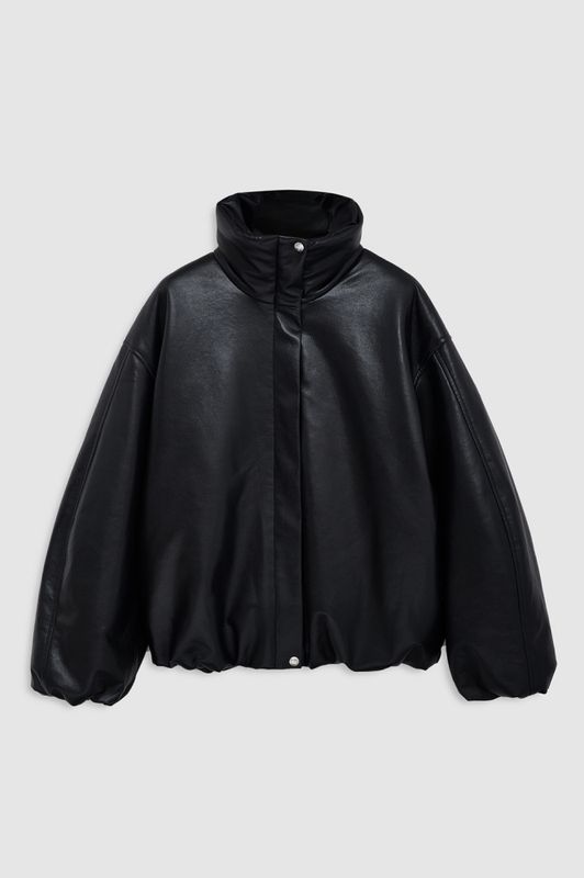 Cyrus Jacket Recycled Leather Black 