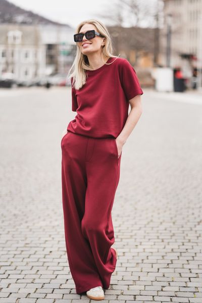 Hovedbilde Vincent Karmen T-Shirt Cabernet 
