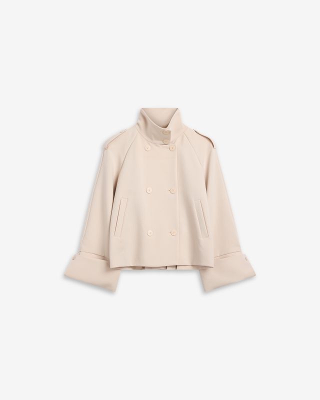 Avenue Trenchcoat Ivory White 