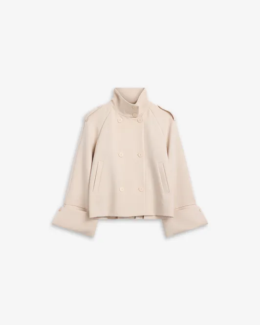 Hovedbilde Avenue Trenchcoat Ivory White 