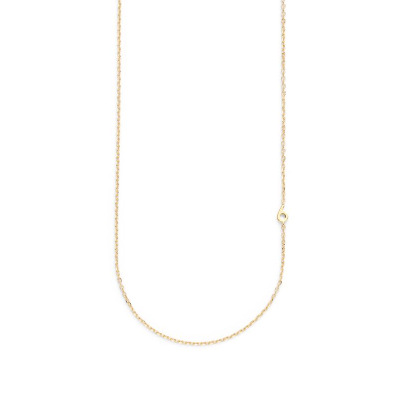 Small Number Necklace Gold - 50L - 6