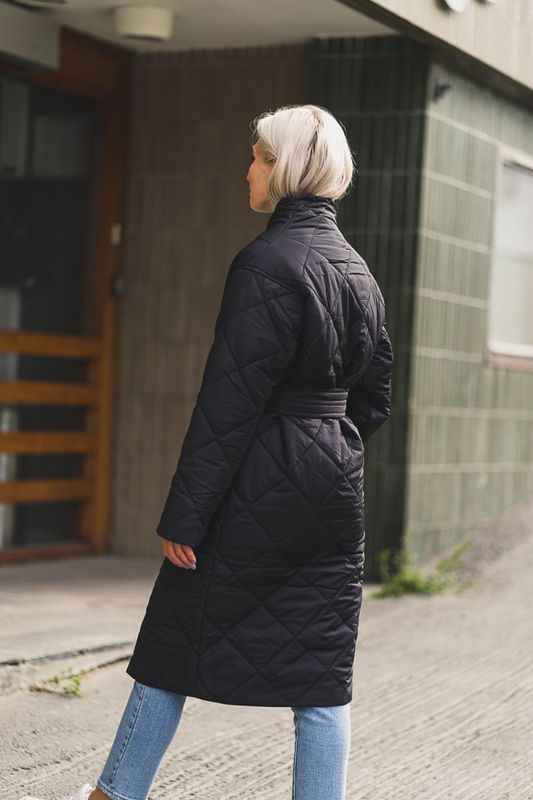 Alma Quilted Jacket Black 