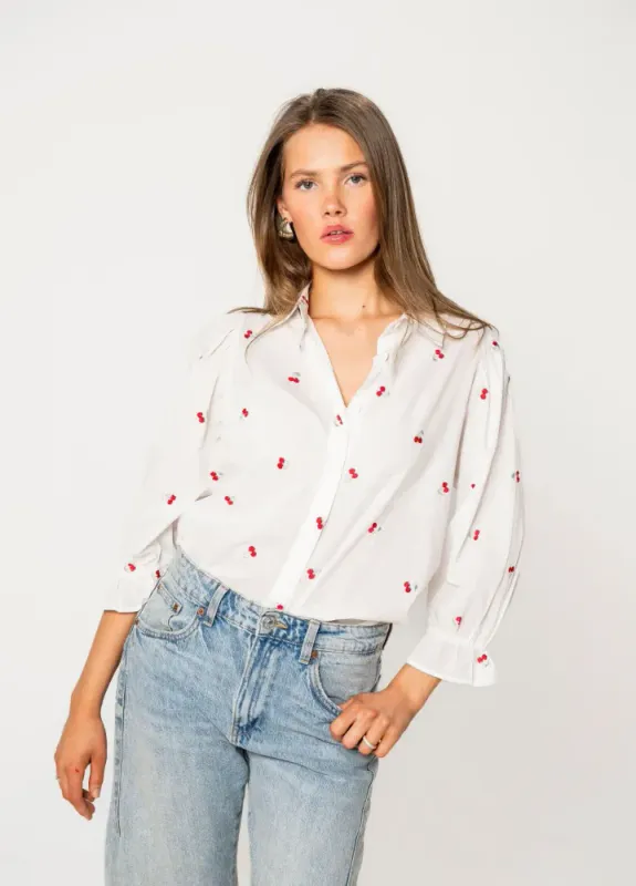 Amy Blouse Cherry 