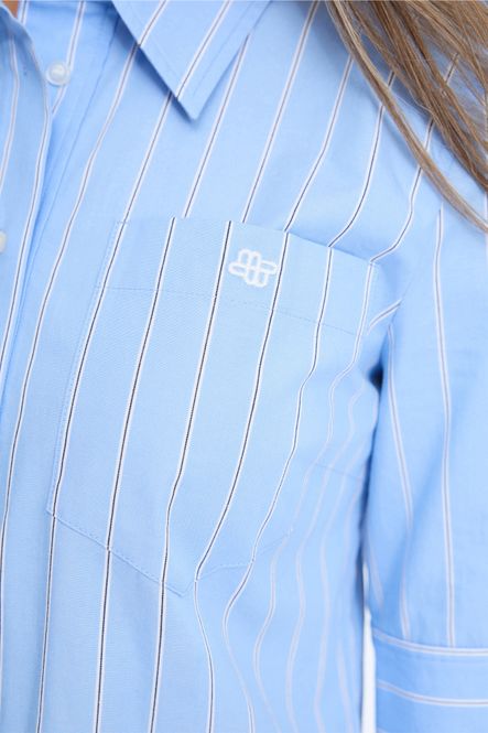 Hovedbilde Nuria Shirt Stripe Blue 