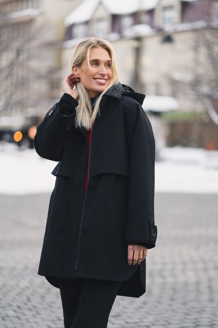 Hovedbilde Havbris Coat New Black 
