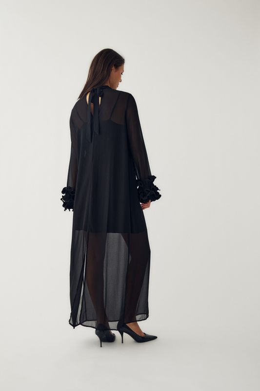 Latania Long Dress Black 