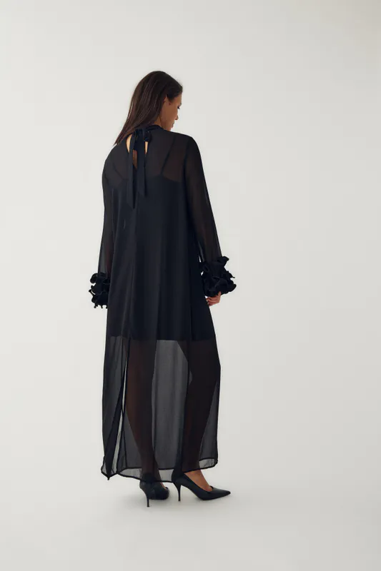 Latania Long Dress Black 