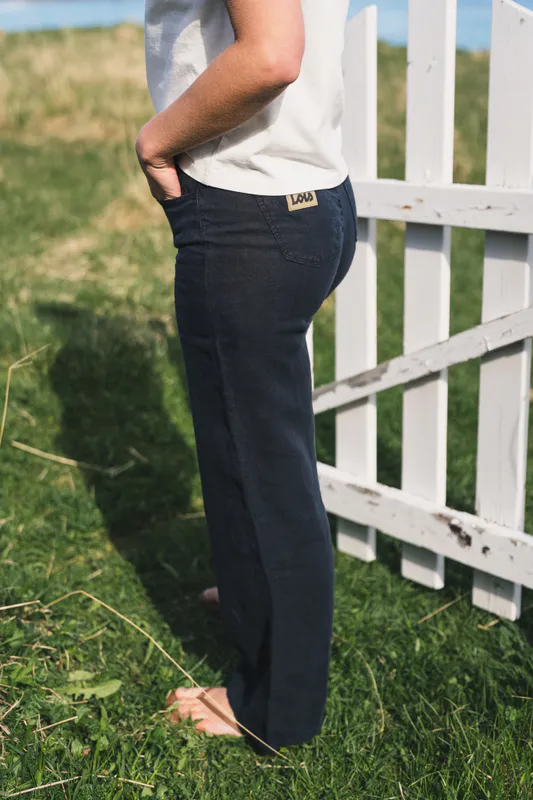 Culotte Linen Summer Navy 