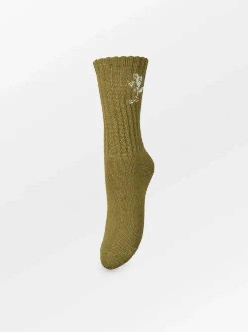 Hovedbilde Rosy Cotta Sock Woodbine Green