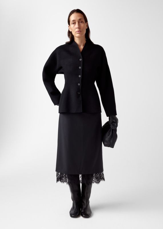 Nadina Wool Jacket Black 