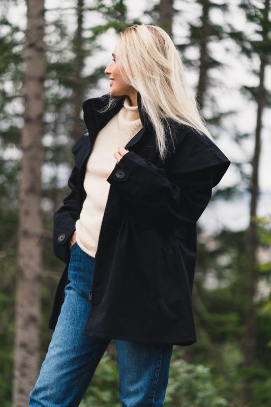 Virvelvind Coat New Black 